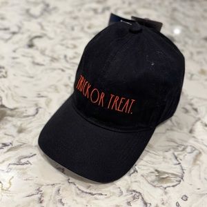 NEW Rae Dunn baseball cap Trick or Treat